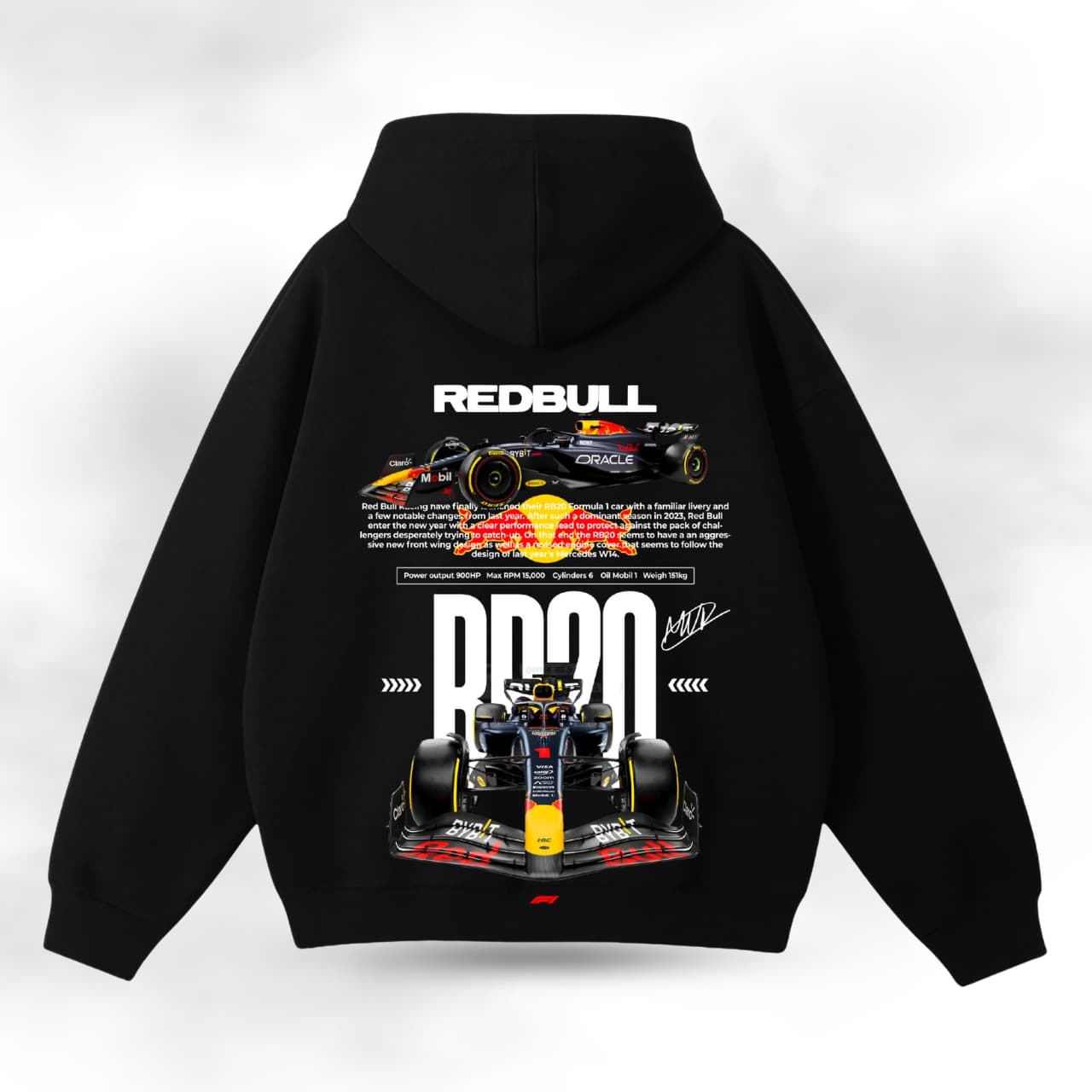 Drop Shoulder Hoodie Graphic