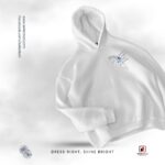 Everything Goes Away Oversized Dropsholder Hoodie Whote Front