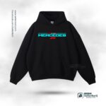 F! Mercedes George Russell Drop Shoulder Hoodie