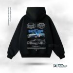 Nissan Skyline R34 Drop Shoulder Hoodie
