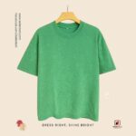 Acid Wash Drop Shoulder T-Shirt