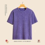 Acid Wash Drop Shoulder T-Shirt