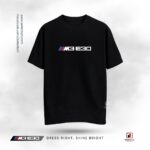 BMW M3 E30 Drop Shoulder T-Shirt Black