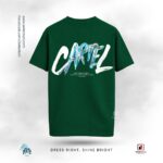 Cartel Print Drop Shoulder T-Shirt