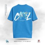 Cartel Print Drop Shoulder T-Shirt