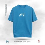 Cartel Print Drop Shoulder T-Shirt