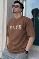 Drop Shoulder T-Shirt - Back Design