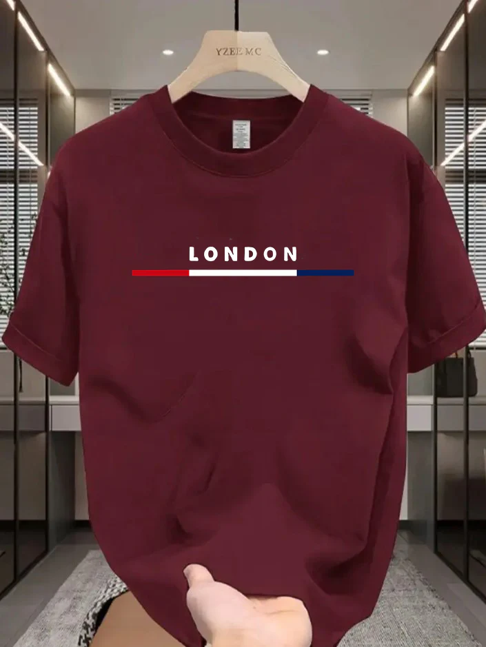 Drop Shoulder T-Shirt - London Design