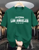 Drop Shoulder T-Shirt - Los Angeles Design