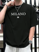 Drop Shoulder T-Shirt - Milano 96