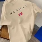 Drop Shoulder T-Shirt - Norway Design