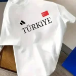 Drop Shoulder T-Shirt - Turkey Design