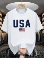 Drop Shoulder T-Shirt - USA Design
