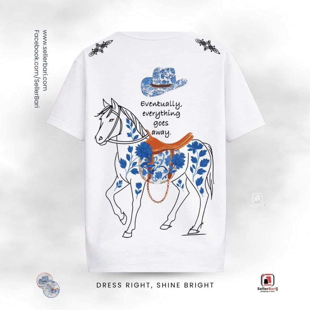 Everything Goes Away Drop Shoulder T-Shirt