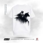Knight of Faith - Calligraphy Drop Shoulder T-Shirt