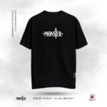 Monster Manga Aesthetic Drop Shoulder T-Shirt