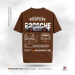 Porsche The 911 GT3 RS Drop Shoulder T-Shirt