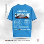 Porsche The 911 GT3 RS Drop Shoulder T-Shirt