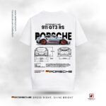 Porsche The 911 GT3 RS Drop Shoulder T-Shirt