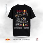 Red Bull RB20 F1 Evolution Drop Shoulder T-Shirt