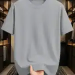 Silver Ash Drop Shoulder Oversized t shirt