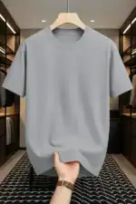 Silver Ash Drop Shoulder Oversized t shirt