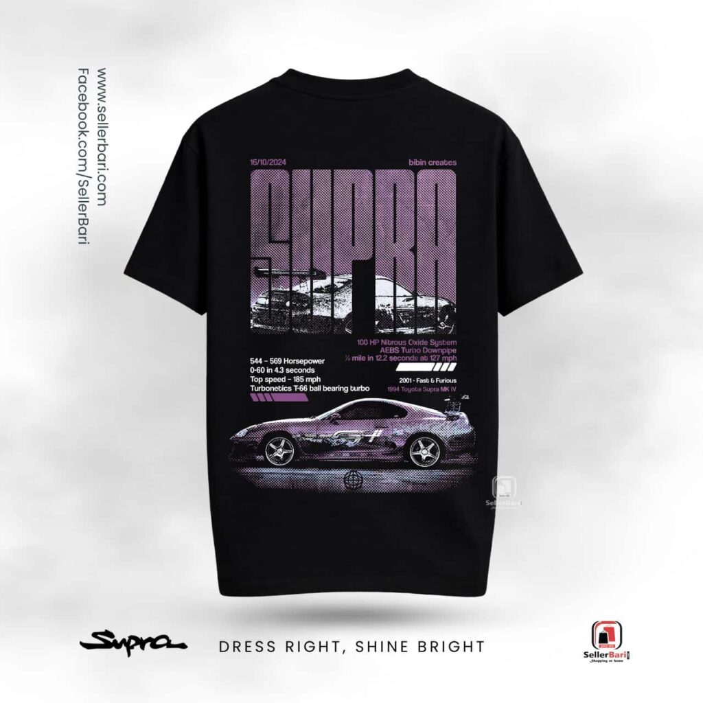 Supra MK IV Edition Drop Shoulder T-Shirt