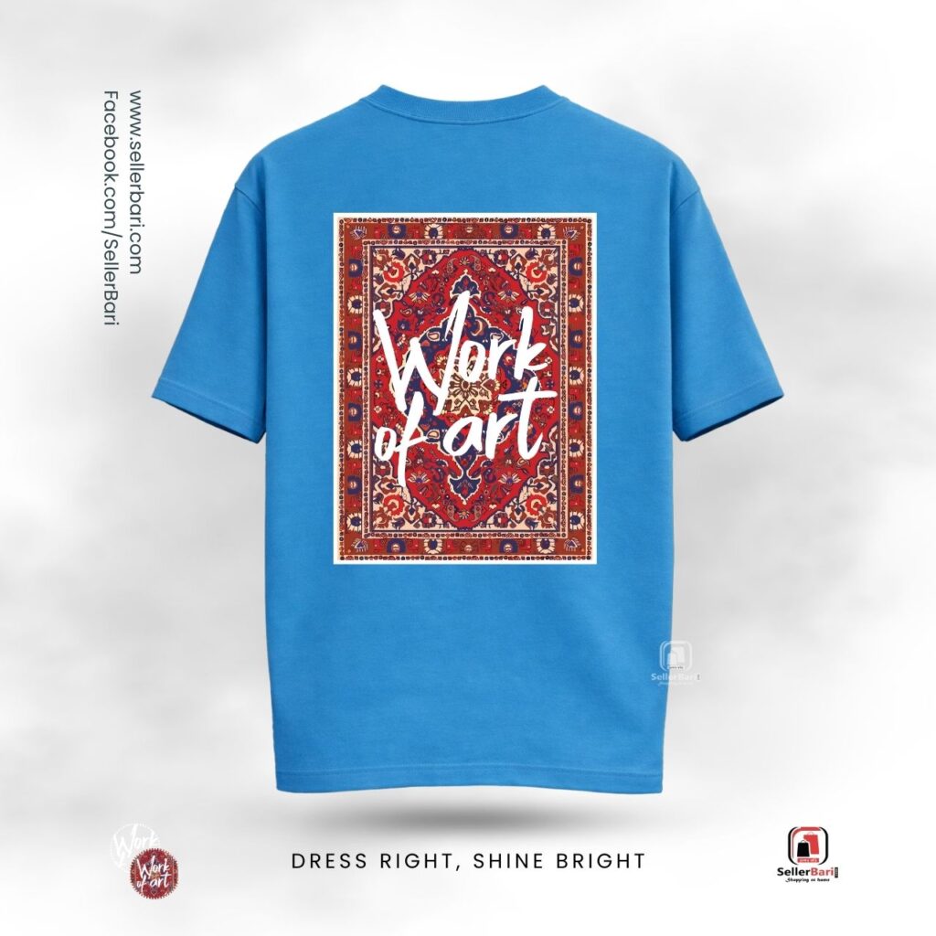 Work of Art Drop Shoulder T-Shirt