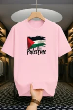 Drop Shoulder T-Shirt - Palestine Design