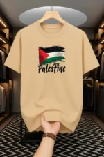 Drop Shoulder T-Shirt - Palestine Design