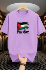 Drop Shoulder T-Shirt - Palestine Design
