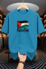 Drop Shoulder T-Shirt - Palestine Design