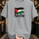 Drop Shoulder T-Shirt - Palestine Design