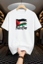 Drop Shoulder T-Shirt - Palestine Design