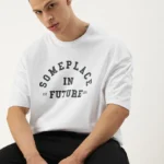 Drop Shoulder T-Shirt - Someplace In Future