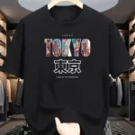 Drop Shoulder T-Shirt - Tokyo Design